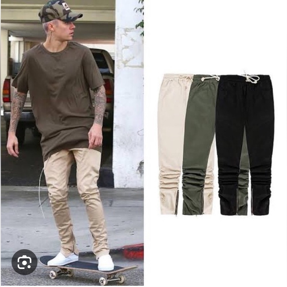 I Love Ugly Harem Pant Green Men’s Size M